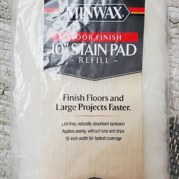 NWT Minwax 10" Stain Pad Refill - Picture 2 of 7
